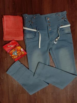 GIRLS HANDKERCHIEF AND JEANS